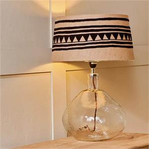 Nkuku Yongana Jute Pattern Lampshade Large